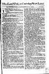 Kentish Weekly Post or Canterbury Journal Sat 14 Mar 1741 Page 1