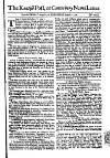 Kentish Weekly Post or Canterbury Journal Wed 05 Aug 1741 Page 1