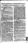 Kentish Weekly Post or Canterbury Journal Wed 02 Dec 1741 Page 1