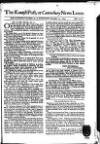 Kentish Weekly Post or Canterbury Journal Wed 23 Dec 1741 Page 1