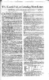 Kentish Weekly Post or Canterbury Journal Wed 12 Jan 1743 Page 1