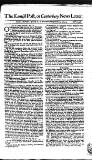 Kentish Weekly Post or Canterbury Journal Wed 19 Jan 1743 Page 1