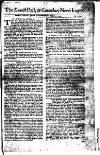 Kentish Weekly Post or Canterbury Journal Wed 01 Aug 1744 Page 1