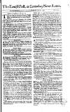 Kentish Weekly Post or Canterbury Journal Sat 20 Apr 1745 Page 1