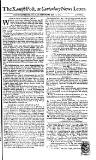 Kentish Weekly Post or Canterbury Journal Sat 29 Jun 1745 Page 1
