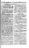 Kentish Weekly Post or Canterbury Journal Sat 27 Jul 1745 Page 1