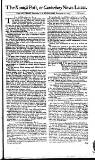 Kentish Weekly Post or Canterbury Journal Wed 11 Dec 1745 Page 1