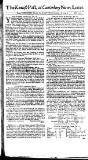 Kentish Weekly Post or Canterbury Journal Sat 18 Jan 1746 Page 1