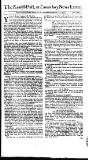 Kentish Weekly Post or Canterbury Journal Sat 15 Mar 1746 Page 1