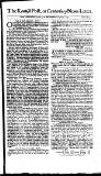 Kentish Weekly Post or Canterbury Journal Wed 09 Apr 1746 Page 1