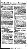 Kentish Weekly Post or Canterbury Journal Wed 14 May 1746 Page 1