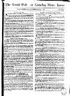 Kentish Weekly Post or Canterbury Journal Sat 05 Jul 1746 Page 1