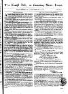 Kentish Weekly Post or Canterbury Journal Sat 26 Jul 1746 Page 1