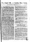 Kentish Weekly Post or Canterbury Journal Wed 03 Sep 1746 Page 1