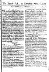 Kentish Weekly Post or Canterbury Journal Wed 24 Sep 1746 Page 1