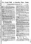Kentish Weekly Post or Canterbury Journal Sat 01 Nov 1746 Page 1