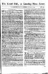 Kentish Weekly Post or Canterbury Journal Wed 12 Nov 1746 Page 1