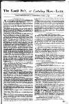 Kentish Weekly Post or Canterbury Journal Wed 24 Dec 1746 Page 1