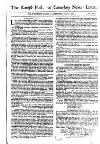 Kentish Weekly Post or Canterbury Journal Sat 03 Jan 1747 Page 1