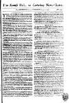 Kentish Weekly Post or Canterbury Journal Wed 18 Feb 1747 Page 1