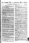 Kentish Weekly Post or Canterbury Journal Wed 01 Jul 1747 Page 1