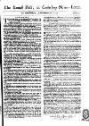 Kentish Weekly Post or Canterbury Journal Wed 15 Jul 1747 Page 1