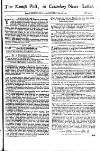 Kentish Weekly Post or Canterbury Journal Sat 25 Jul 1747 Page 1
