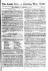 Kentish Weekly Post or Canterbury Journal Wed 29 Jul 1747 Page 1
