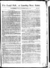 Kentish Weekly Post or Canterbury Journal Sat 31 Oct 1747 Page 1