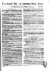 Kentish Weekly Post or Canterbury Journal Wed 02 Dec 1747 Page 1