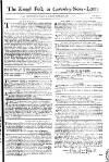 Kentish Weekly Post or Canterbury Journal Sat 03 Sep 1748 Page 1