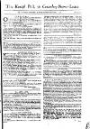 Kentish Weekly Post or Canterbury Journal Wed 09 Nov 1748 Page 1