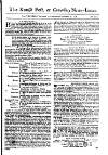 Kentish Weekly Post or Canterbury Journal Sat 26 Nov 1748 Page 1