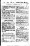 Kentish Weekly Post or Canterbury Journal Wed 14 Dec 1748 Page 1