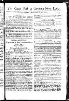 Kentish Weekly Post or Canterbury Journal Wed 25 Jan 1749 Page 1