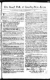 Kentish Weekly Post or Canterbury Journal Sat 28 Jan 1749 Page 1