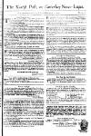 Kentish Weekly Post or Canterbury Journal Wed 12 Apr 1749 Page 1