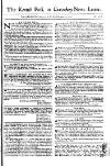 Kentish Weekly Post or Canterbury Journal Sat 15 Apr 1749 Page 1