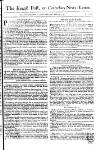 Kentish Weekly Post or Canterbury Journal Wed 26 Apr 1749 Page 1