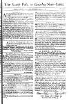 Kentish Weekly Post or Canterbury Journal Sat 29 Apr 1749 Page 1