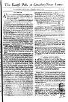 Kentish Weekly Post or Canterbury Journal Wed 24 May 1749 Page 1