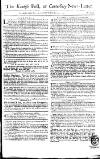 Kentish Weekly Post or Canterbury Journal Wed 21 Jun 1749 Page 1
