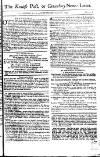 Kentish Weekly Post or Canterbury Journal Wed 16 Aug 1749 Page 1