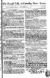 Kentish Weekly Post or Canterbury Journal Sat 31 Mar 1750 Page 1