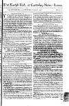 Kentish Weekly Post or Canterbury Journal Wed 18 Apr 1750 Page 1