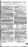 Kentish Weekly Post or Canterbury Journal Sat 12 May 1750 Page 1