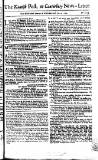 Kentish Weekly Post or Canterbury Journal Wed 04 Jul 1750 Page 1