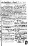 Kentish Weekly Post or Canterbury Journal Sat 01 Sep 1750 Page 1