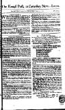 Kentish Weekly Post or Canterbury Journal Wed 10 Apr 1751 Page 1