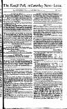Kentish Weekly Post or Canterbury Journal Sat 18 May 1751 Page 1